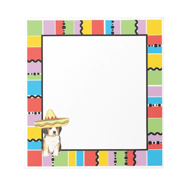 Fiesta Beagle Notepad (Front)