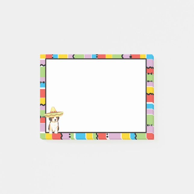 Fiesta Beagle Post-it Notes (Front)