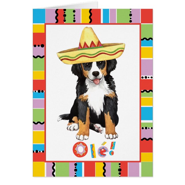 Fiesta Berner Greeting Card (Front)