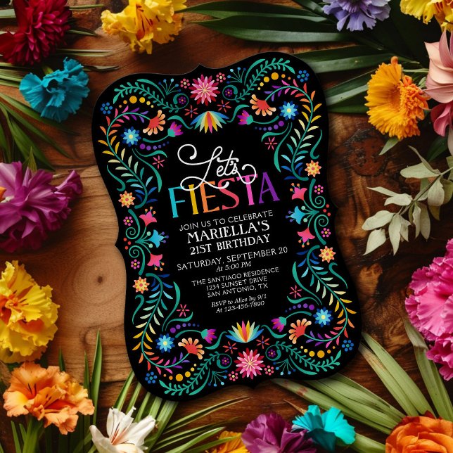 Fiesta Birthday Invitation (Creator Uploaded)