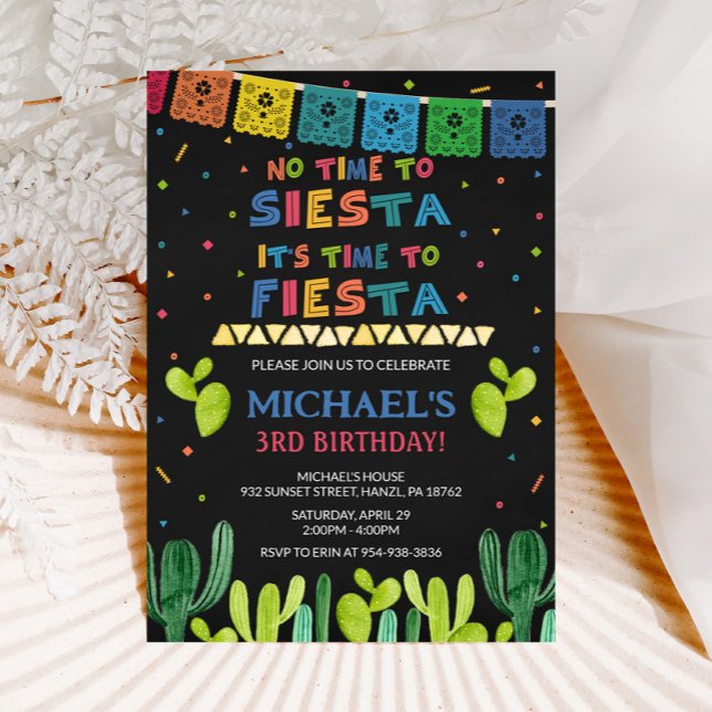 Fiesta Birthday Invitation (Creator Uploaded)