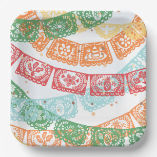 Fiesta Birthday Party Plates
