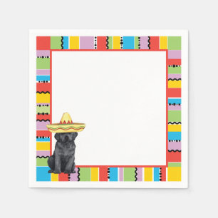 Fiesta Black Lab Napkin