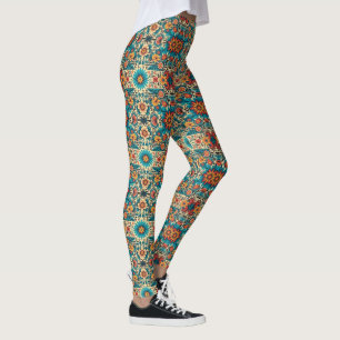 Fiesta Blooms, customisable Leggings