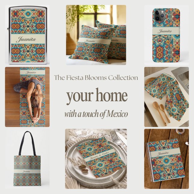 Fiesta Blooms, customisable Magnet (Creator Uploaded)