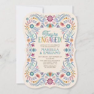 Fiesta Boho Engagement Party  Invitation