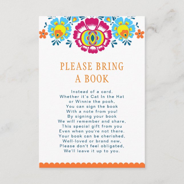 Fiesta Book Card (Front)