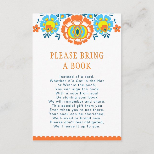 Fiesta Book Card (Front)