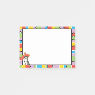 Fiesta Border Collie Post-it Notes