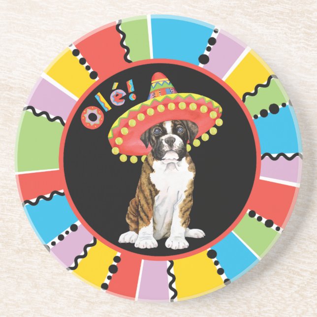 Fiesta Boxer Coaster (Front)