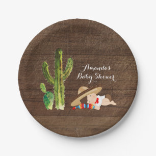 Fiesta Boy Muchachito Paper Party Plate