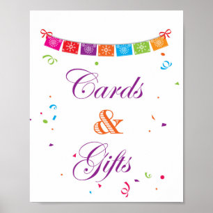 Fiesta Bridal Shower Game Sign 8x10