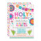 Fiesta Bridal Shower Invitation Holy Guacamole