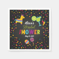 Fiesta Bridal Shower Napkins