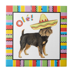 Fiesta Brussels Griffon Tile