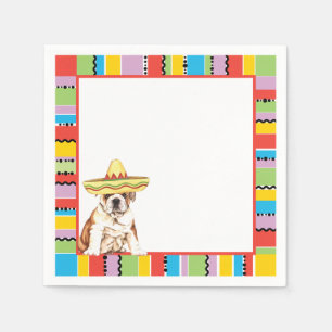 Fiesta Bulldog Napkin