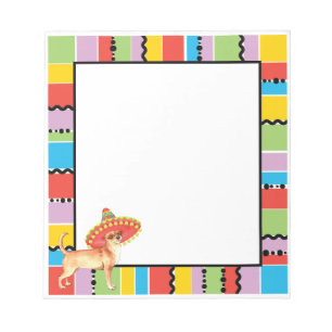 Fiesta Chihuahua Notepad