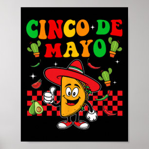 Fiesta Cinco De Mayo Party Mexican Poster