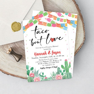 Fiesta Couples Shower Invitation Mexican Theme