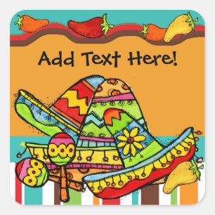 Fiesta Custom Stickers