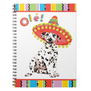 Fiesta Dalmatian Notebook
