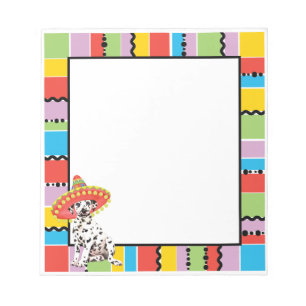 Fiesta Dalmatian Notepad