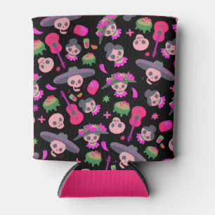 Fiesta De Los Muertos Beverage Cooler