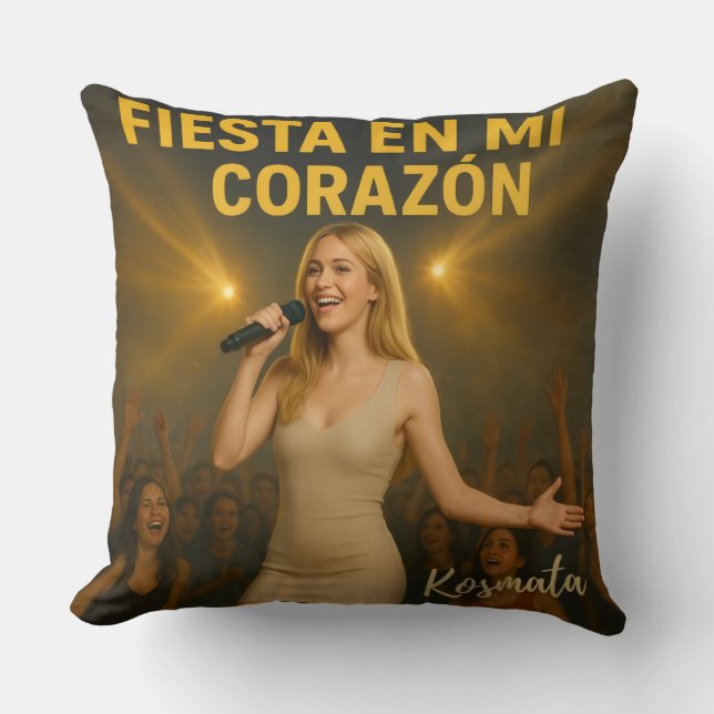 Fiesta en mi corazón - Dekokissen Cushion (Front)