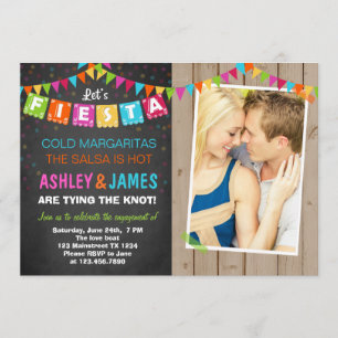 Fiesta Engagement Party Invitation