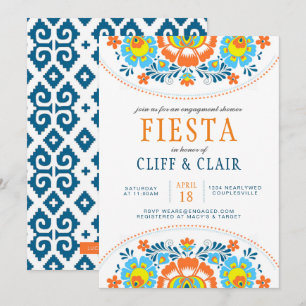 Fiesta Engagement Shower Invitation