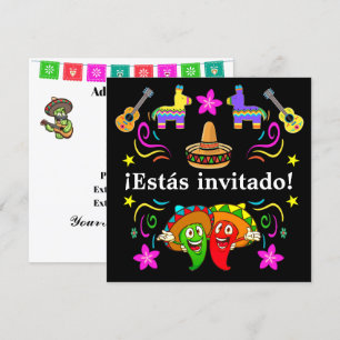 Fiesta - ¡Estás invitado!  Invitation
