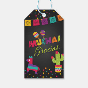 Fiesta Favour Tag