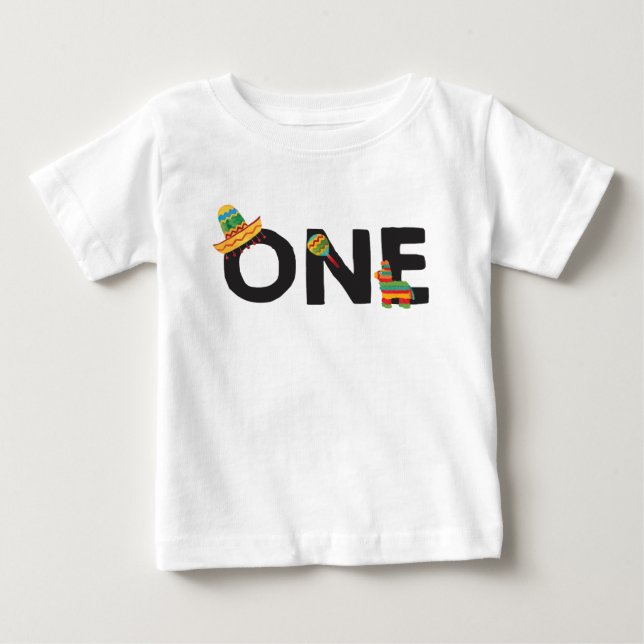 Fiesta First Birthday Shirt (Front)