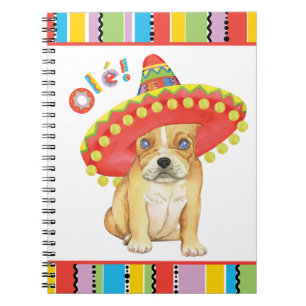 Fiesta Frenchie Notebook