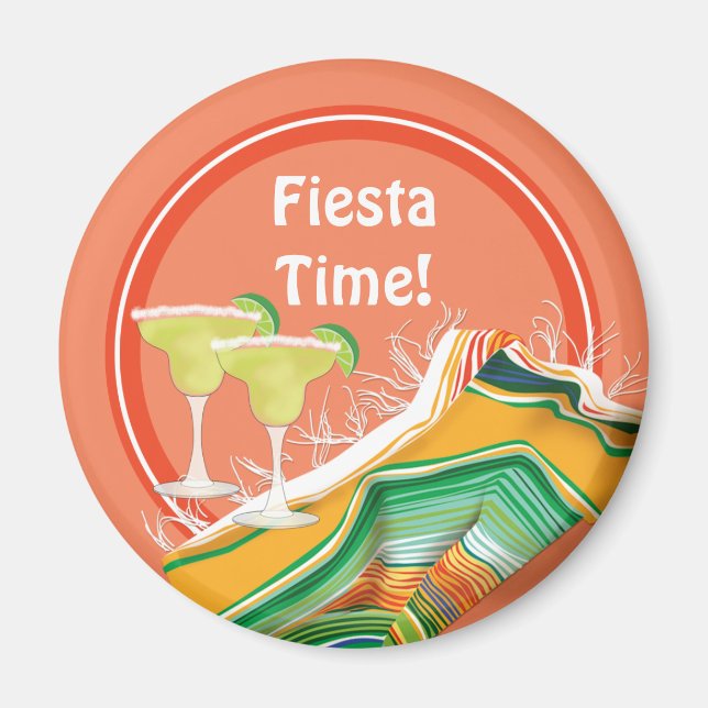 Fiesta Fun Party Magnet (Front)