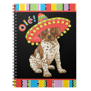 Fiesta German Shorthaired Pointer Notebook