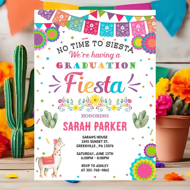 Fiesta Graduation Invitation (Creator Uploaded)