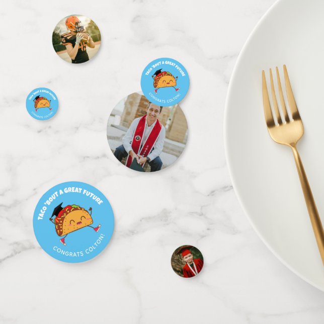 Fiesta Graduation Party Taco Bout a Great Future Confetti (Group)