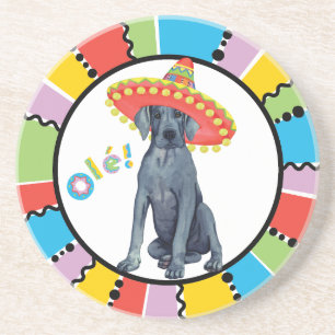 Fiesta Great Dane Coaster