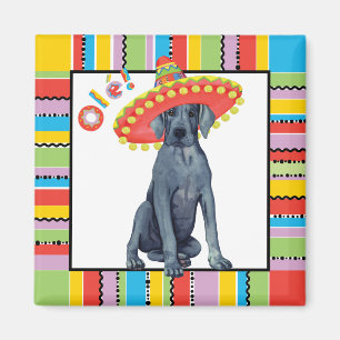 Fiesta Great Dane Magnet