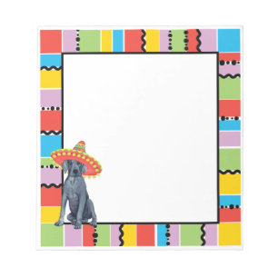 Fiesta Great Dane Notepad