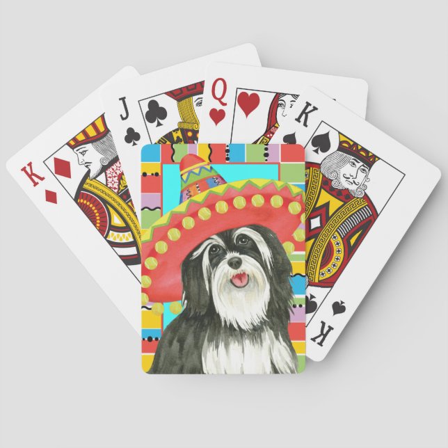 Fiesta Havanese Playing Cards (Back)