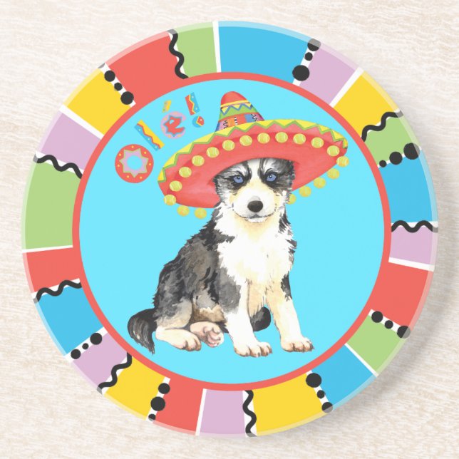 Fiesta Husky Coaster (Front)