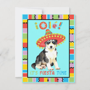 Fiesta Husky Invitation