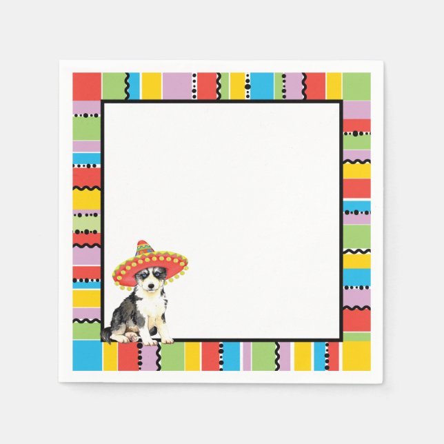 Fiesta Husky Napkin (Front)