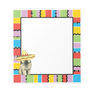 Fiesta Keeshond Notepad