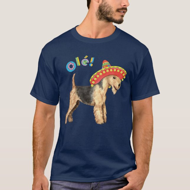 Fiesta Lakeland Terrier T-Shirt (Front)