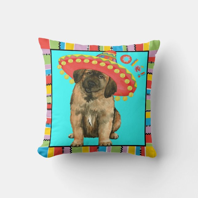 Fiesta Leonberger Cushion (Front)