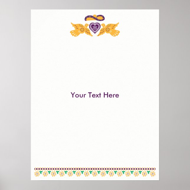 Fiesta Lovebirds Poster (Front)