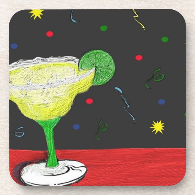 Fiesta Margarita Coaster (Front)